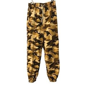 Camo Casual Jogger Pants - Lounge Around Pants - Size See Photos #1095
